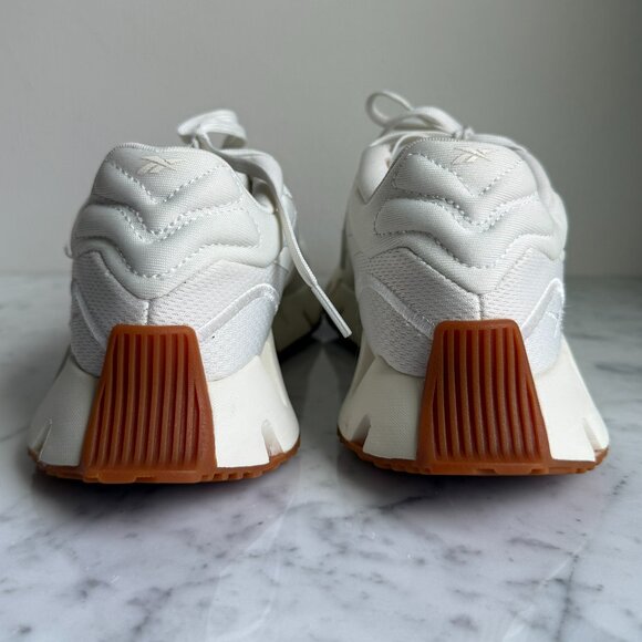 SOLD Reebok Women's Zig Dynamica 4 Running Sneaker Chalk White - Size 6 - Picture 5 of 9